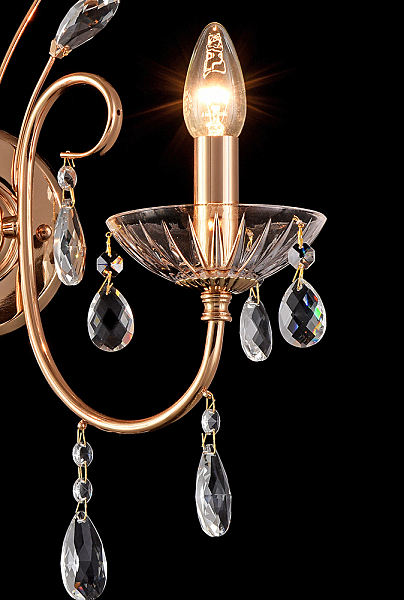 Настенное бра Хлоя 0015/2W-FGD