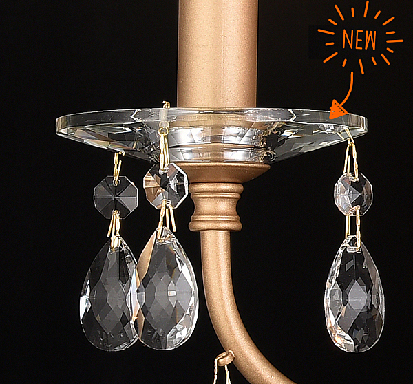 Настенное бра Хлоя 0015/2W-ITGD