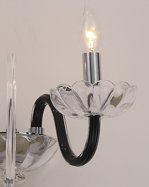 Настенное бра Дайом 2023/2W-BKCR