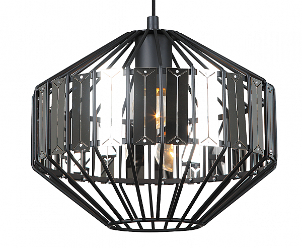 Светильник подвесной Моник 4023/1PS-BK