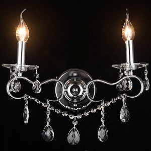 Настенное бра Юнона 0016/2W-CR