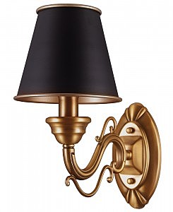 Настенное бра Мэдисон 1018/1W-AB-BK