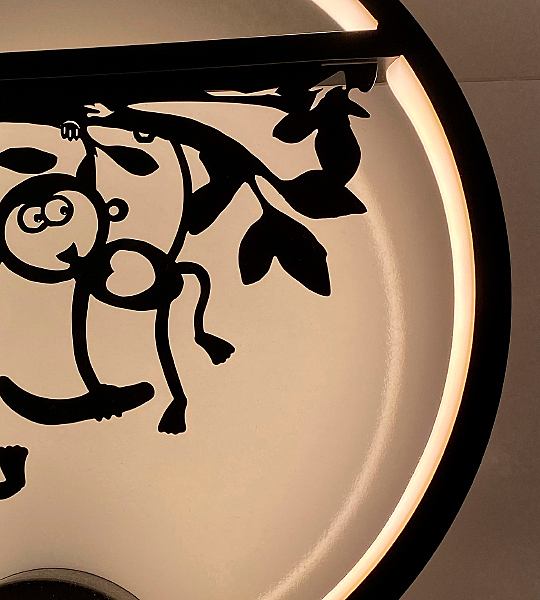 Бра для детской Обезьянки 074110,9