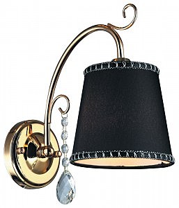 Настенное бра Августа 1009/1W-FGD-BK