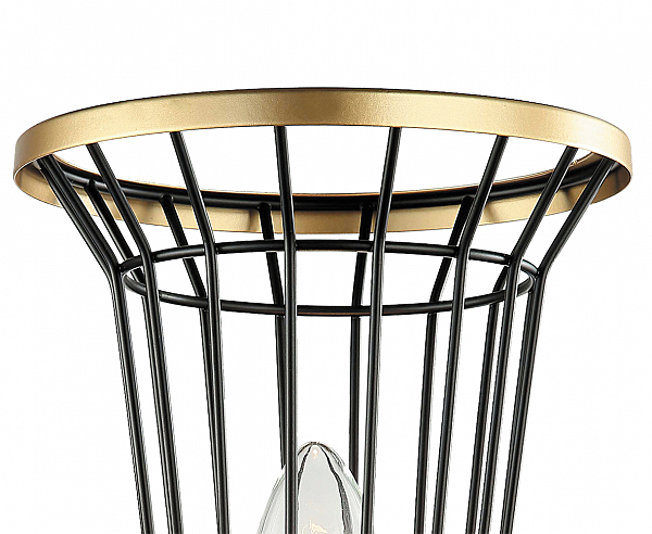 Настенное бра Блис 4016/1W-BK-GD