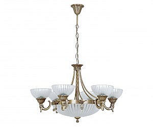 Подвесная люстра Кристалл Классика 2067/6+3 ANTIK