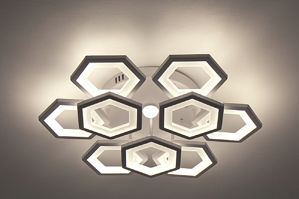 Потолочная люстра Hexagon 10236/9LED