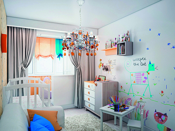 Подвесная люстра Kids 5078/5S