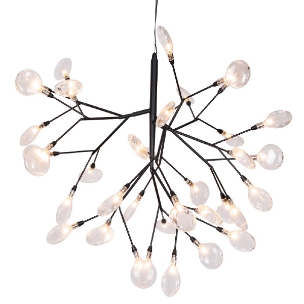 Подвесная люстра Evita EVITA SP36 BLACK/TRANSPARENT