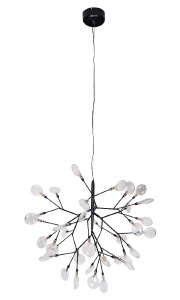 Подвесная люстра Evita EVITA SP36 BLACK/TRANSPARENT