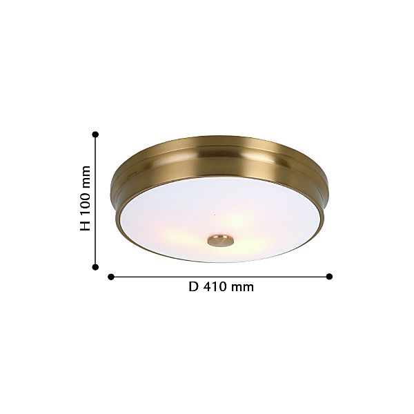 Светильник потолочный Pannikin 2375-3C