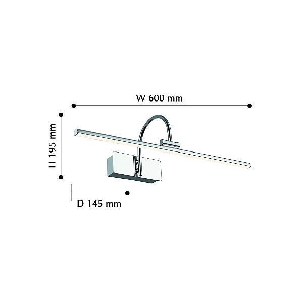 Подсветка для картин Strenuus 2431-2W