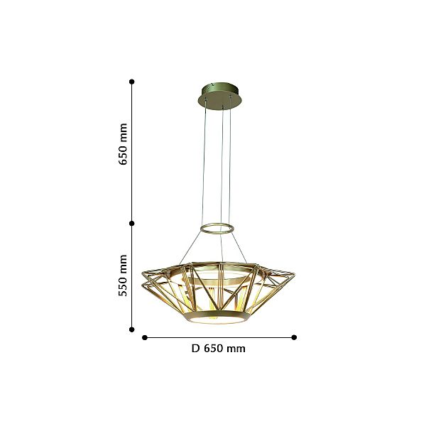 Подвесная люстра Solar 2508-5P