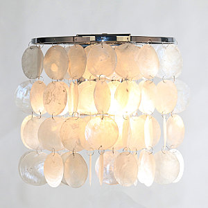 Настенное бра Sandra 60084/2 хром/перламутр