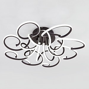 Потолочная люстра Rosca 90136/8 чёрный кофе 230W