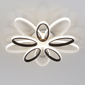 Потолочная люстра Blade 90137/10 белый/чёрный 110W