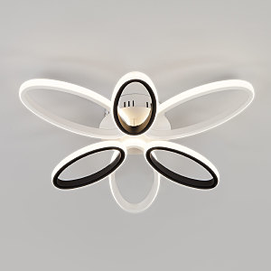 Потолочная люстра Blade 90137/6 белый/чёрный 65W