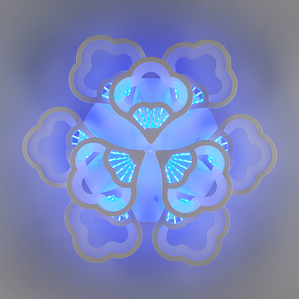 Потолочная люстра Arctic 90141/9 белый 80W