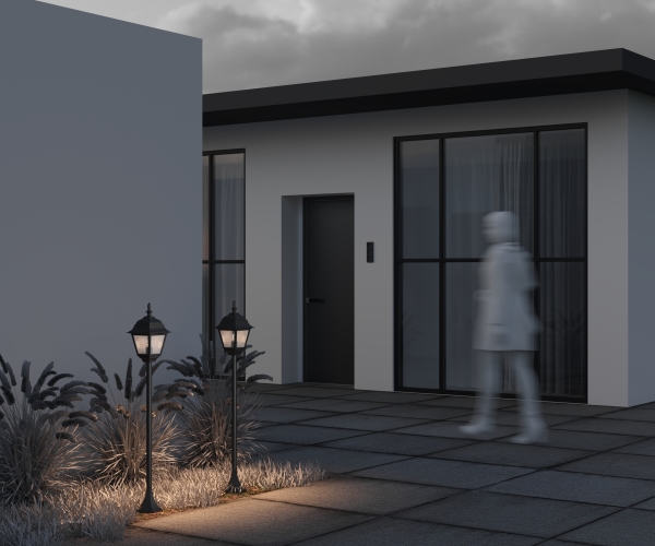 Столб фонарный уличный Abbey Road O003FL-01B