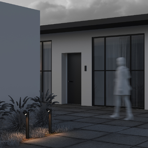 Уличный наземный светильник Wall Street O010FL-01B