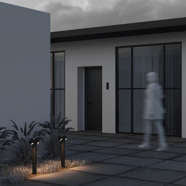 Уличный наземный светильник Wall Street O010FL-02B