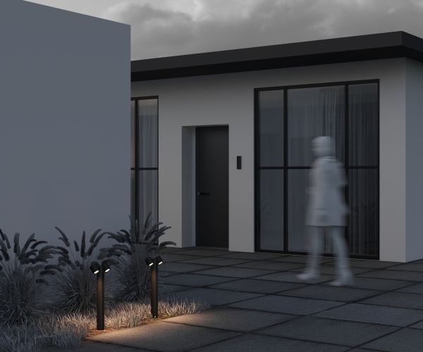 Уличный наземный светильник Wall Street O010FL-02B