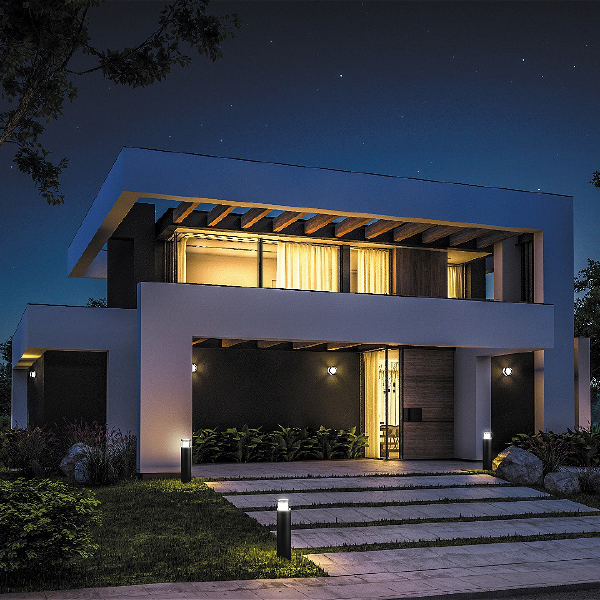 Уличный настенный светильник Wolseley Road O011WL-L6B