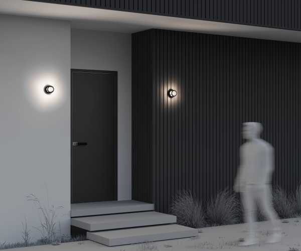 Уличный настенный светильник Wolseley Road O011WL-L6B