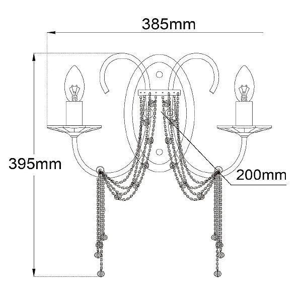 Настенное бра Валенсия 299021802