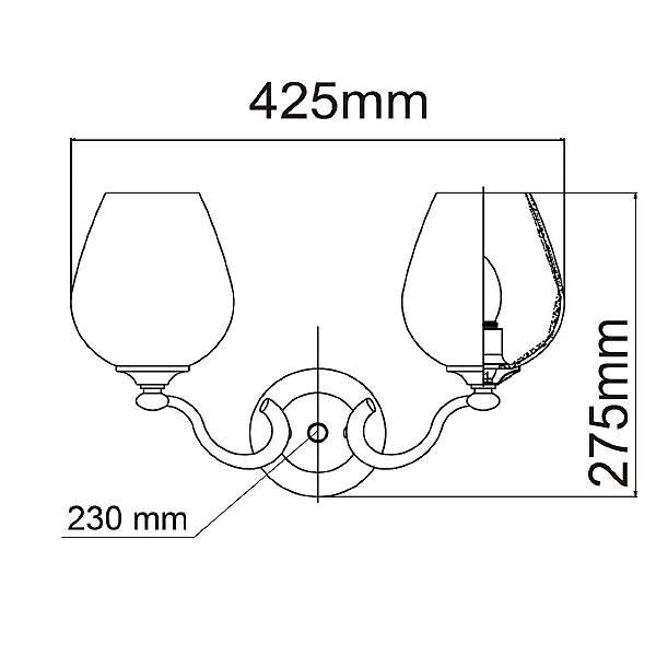 Настенное бра Палермо 386026302