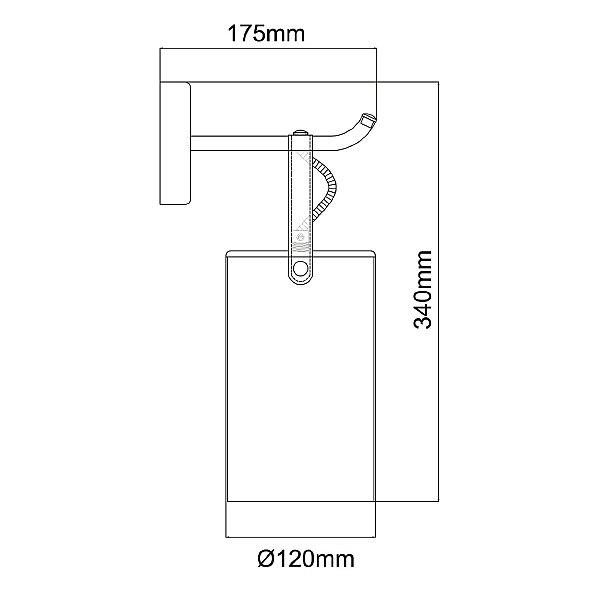 Настенное бра Тетро 673024901