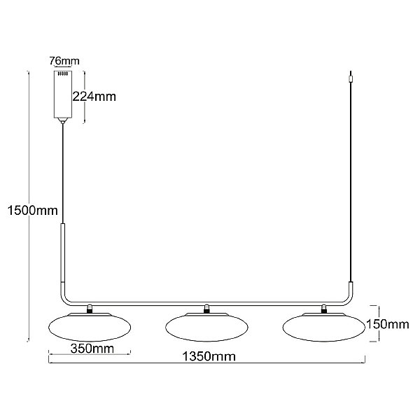 Светильник подвесной Ауксис 722010803