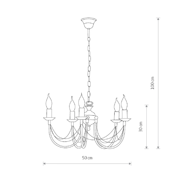 Подвесная люстра Ares 205