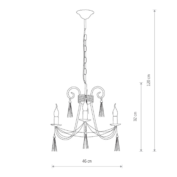 Подвесная люстра Twist 2764