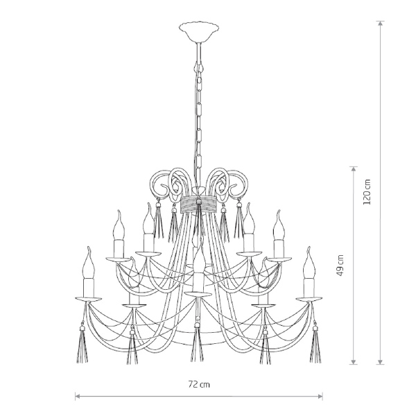 Подвесная люстра Twist 2767