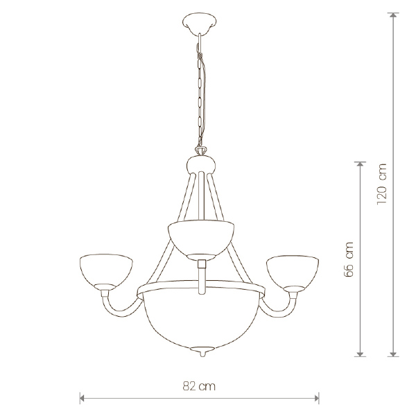 Подвесная люстра Baron 2771