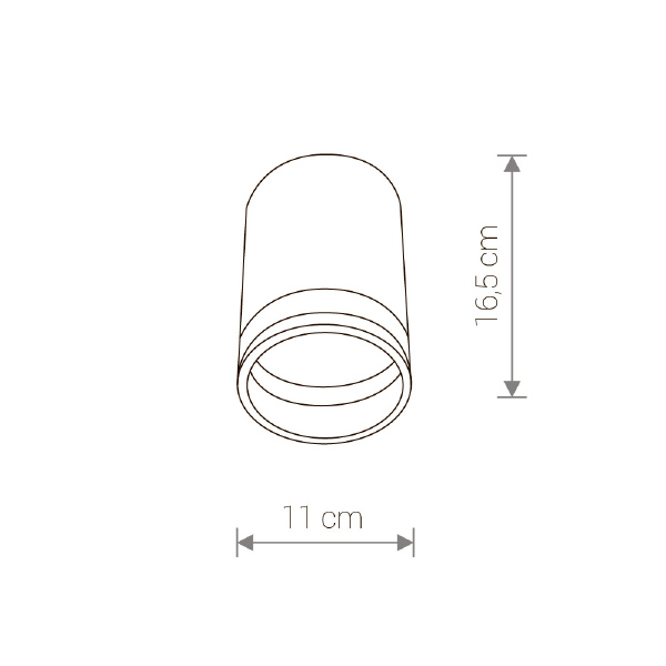 Уличные потолочные Rock 3406