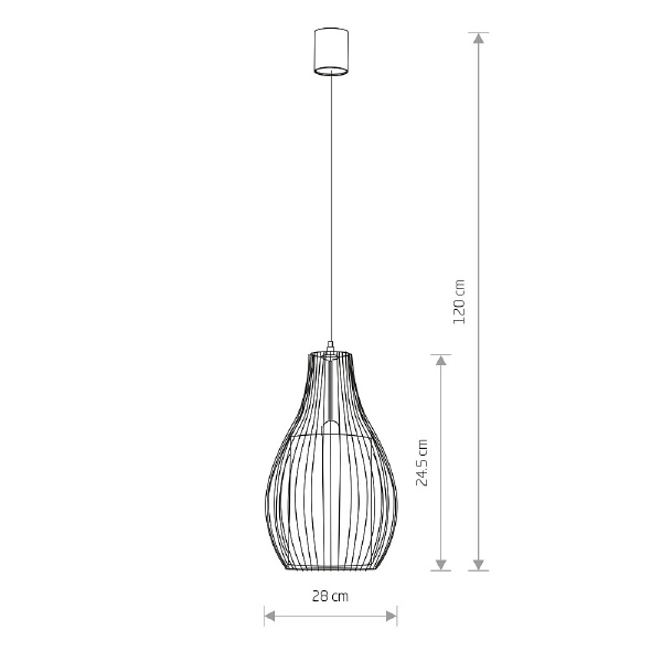 Светильник подвесной Camilla 4611