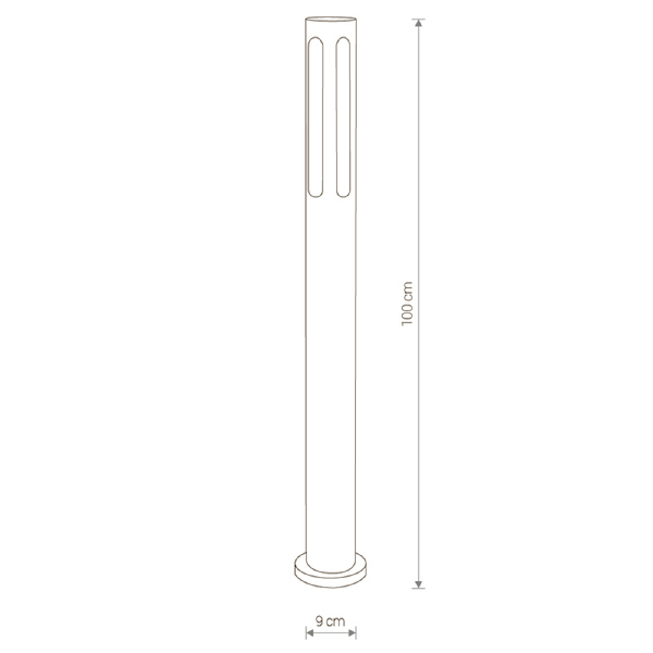 Уличный наземный светильник Mekong 4698