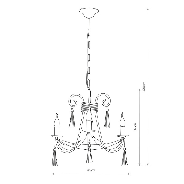 Подвесная люстра Twist 4983