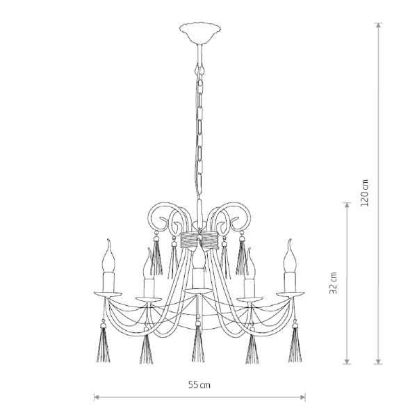 Подвесная люстра Twist 4984