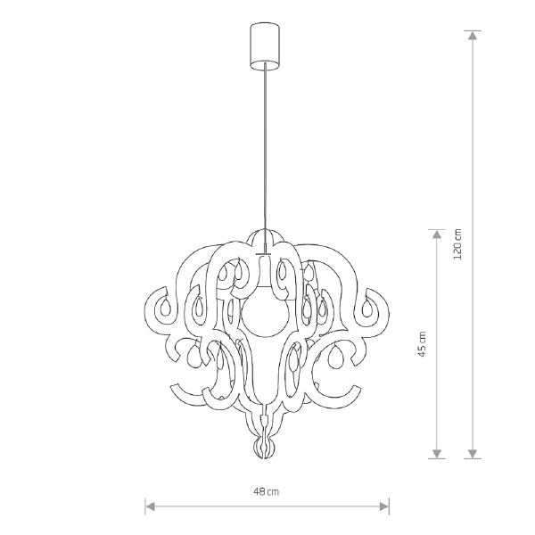 Подвесная люстра Katerina 5208