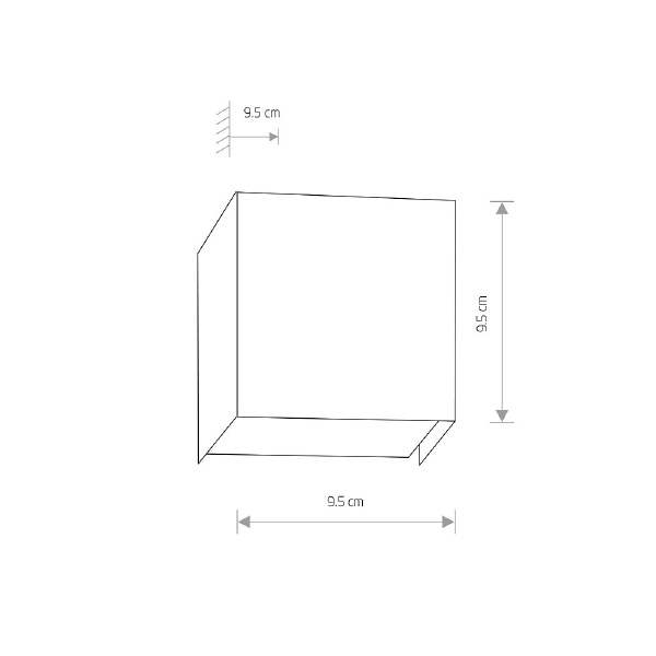 Настенный светильник Cube 5266