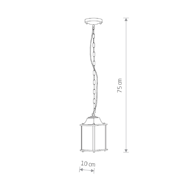 Уличный подвесной светильник Spey 5291