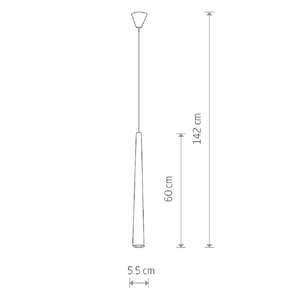 Светильник подвесной Quebeck 5403