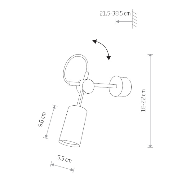 Светильник спот Eye 5655