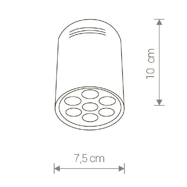 Накладной светильник Shop Led 5945