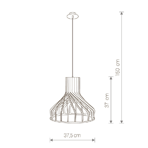 Светильник подвесной Bio 6338