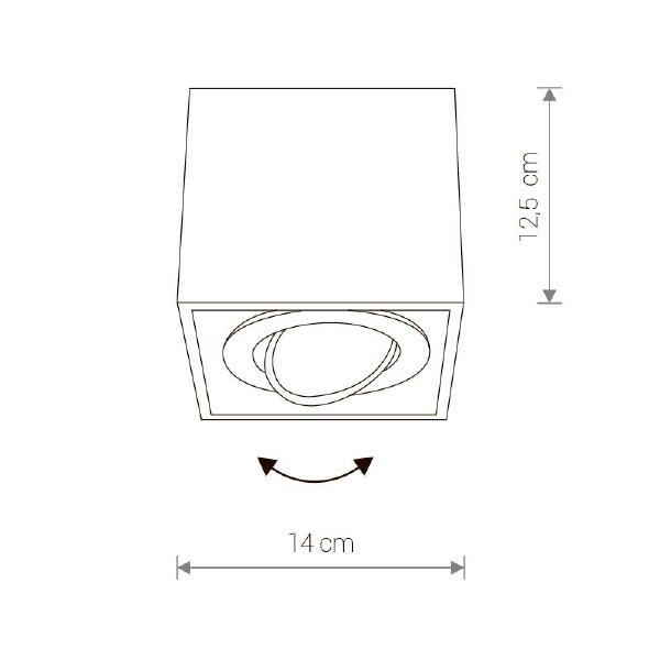 Накладной светильник Box Led 6427