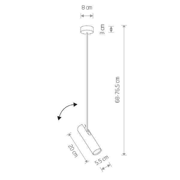 Светильник потолочный Eye Super 6490